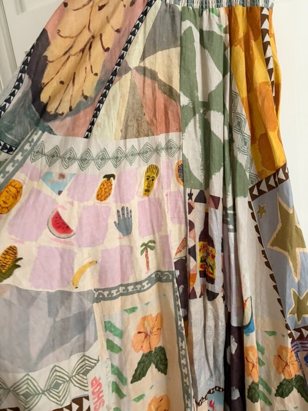 Alemais Emma Gale Dress Patchwork print sundress - US size 6, AU size 10 - Picture 10 of 12